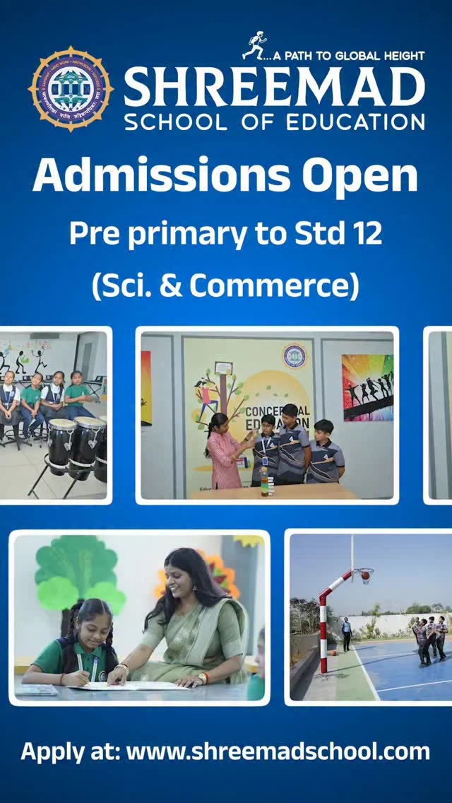 Instagram post from shreemadschool. This post is in position 3.
